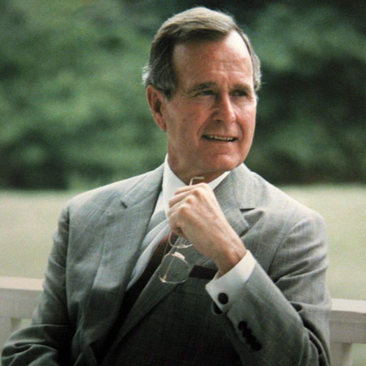 George bush headshot